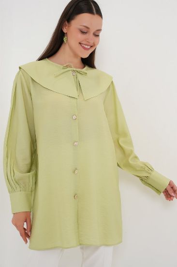 Bebe Yaka Uzun Tunik 5967 - E.Yeşil resmi